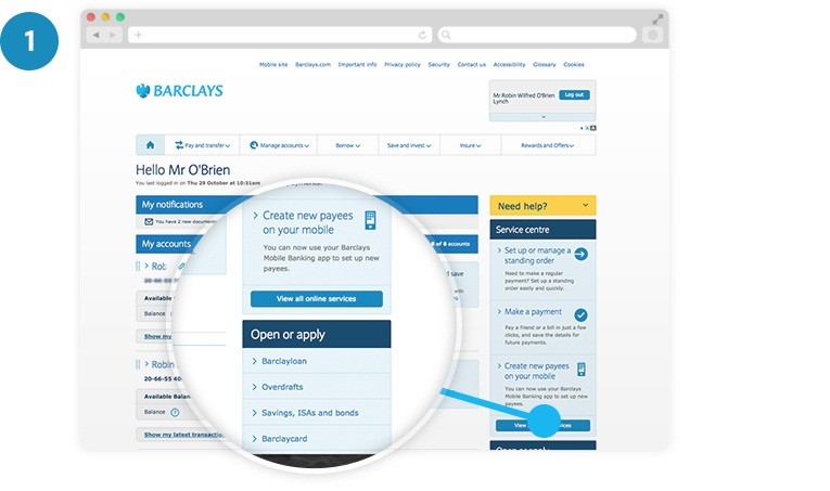 barclays online apply for overdraft