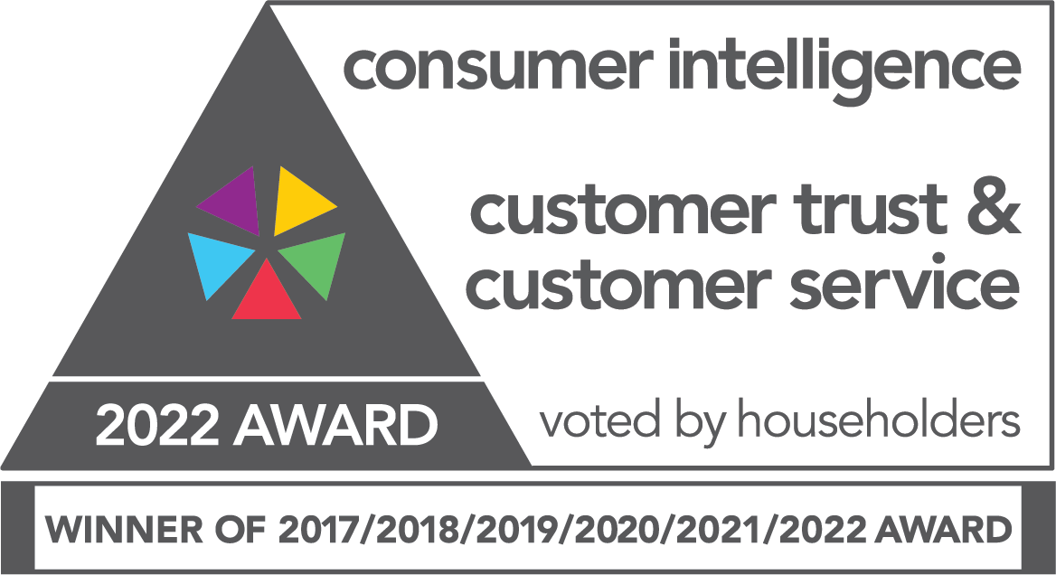2021 award for customer trust and service