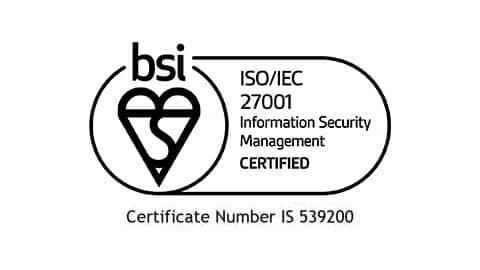 bsi. ISO/IEC 27001. Information Security Management. Certificate Number IS 539200