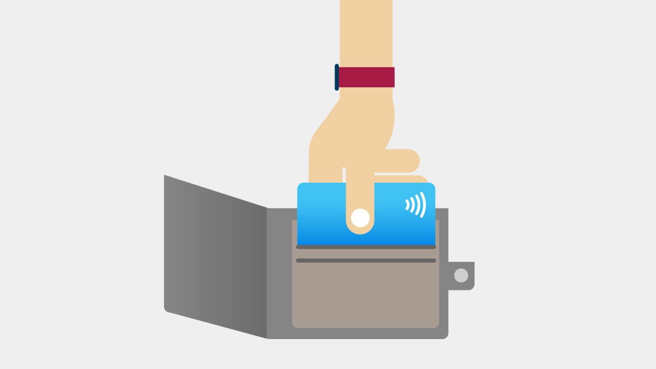Use contactless when you see this symbol for payment